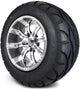 MODZ 12" Tempest Gunmetal Wheels & Street Tires Combo
