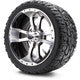 MODZ 12" Storm Trooper Machined Black Wheels & Off-Road Tires Combo