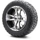 MODZ 12" Storm Trooper Machined Black Wheels & Off-Road Tires Combo
