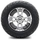 MODZ 12" Storm Trooper Machined Black Wheels & Off-Road Tires Combo