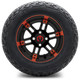 MODZ® 12" Aftershock Red and Black Wheels & Off-Road Tires Combo