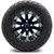 MODZ® 12" Mauler Blue and Black with Ball Mill Wheels & Off-Road Tires Combo