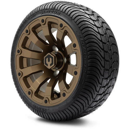 MODZ® 12" Bomber Matte Bronze Wheels & Off-Road Tires Combo