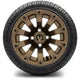 MODZ 12" Bomber Matte Bronze Wheels & Street Tires Combo