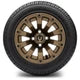 MODZ 12" Bomber Matte Bronze Wheels & Street Tires Combo