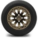 MODZ 12" Bomber Matte Bronze Wheels & Street Tires Combo