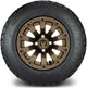 MODZ 12" Bomber Matte Bronze Wheels & Street Tires Combo