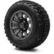 MODZ® 12" Bomber Matte Gunmetal Wheels & Off-Road Tires Combo
