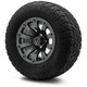 MODZ® 12" Bomber Matte Gunmetal Wheels & Off-Road Tires Combo