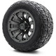 MODZ® 12" Bomber Matte Gunmetal Wheels & Off-Road Tires Combo