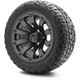 MODZ® 12" Bomber Matte Gunmetal Wheels & Off-Road Tires Combo