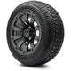 MODZ 12" Bomber Matte Gunmetal Wheels & Street Tires Combo