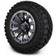 MODZ® 12" Bomber Matte Gunmetal Wheels & Off-Road Tires Combo