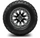 MODZ® 12" Bomber Matte Gunmetal Wheels & Off-Road Tires Combo