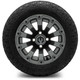 MODZ® 12" Bomber Matte Gunmetal Wheels & Off-Road Tires Combo