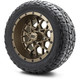 MODZ® 12" Vortex Matte Bronze Wheels & Off-Road Tires Combo