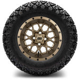 MODZ® 12" Vortex Matte Bronze Wheels & Off-Road Tires Combo
