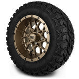 MODZ® 12" Vortex Matte Bronze Wheels & Off-Road Tires Combo