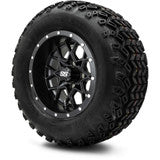 MODZ® 12" Vortex Matte Black Wheels & Off-Road Tires Combo