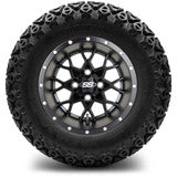 MODZ® 12" Vortex Matte Black Wheels & Off-Road Tires Combo