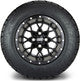 MODZ® 12" Vortex Matte Black Wheels & Off-Road Tires Combo