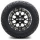 MODZ® 12" Vortex Matte Black Wheels & Off-Road Tires Combo