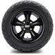 MODZ® 12" Godfather Glossy Black Wheels & Off-Road Tires Combo