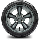 MODZ® 12" Godfather Gunmetal Wheels & Street Tires Combo