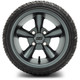 MODZ® 12" Godfather Gunmetal Wheels & Street Tires Combo