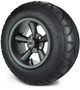 MODZ® 12" Godfather Gunmetal Wheels & Off-Road Tires Combo