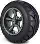 MODZ® 12" Godfather Gunmetal Wheels & Street Tires Combo