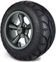 MODZ® 12" Godfather Gunmetal Wheels & Street Tires Combo