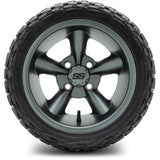 MODZ® 12" Godfather Gunmetal Wheels & Off-Road Tires Combo