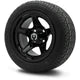 MODZ 12" Drift Glossy Black Wheels & Street Tires Combo