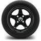 MODZ 12" Drift Glossy Black Wheels & Street Tires Combo