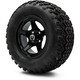 MODZ® 12" Drift Glossy Black Wheels & Off-Road Tires Combo