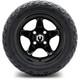 MODZ® 12" Drift Glossy Black Wheels & Off-Road Tires Combo
