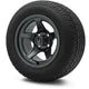 MODZ 12" Drift Gunmetal Wheels & Street Tires Combo