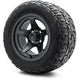 MODZ® 12" Drift Gunmetal Wheels & Off-Road Tires Combo