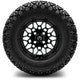 MODZ® 12" Galaxy Glossy Black Wheels & Off-Road Tires Combo