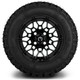 MODZ® 12" Galaxy Glossy Black Wheels & Off-Road Tires Combo