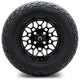 MODZ® 12" Galaxy Glossy Black Wheels & Off-Road Tires Combo