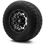 MODZ® 12" Galaxy Matte Black Wheels & Off-Road Tires Combo