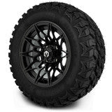 MODZ® 12" Galaxy Matte Black Wheels & Off-Road Tires Combo