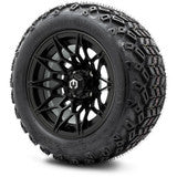 MODZ® 12" Galaxy Matte Black Wheels & Off-Road Tires Combo