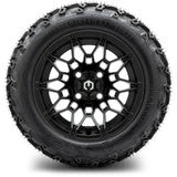 MODZ® 12" Galaxy Matte Black Wheels & Off-Road Tires Combo