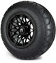 MODZ® 12" Galaxy Matte Black Wheels & Off-Road Tires Combo