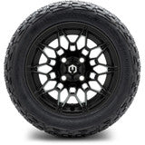 MODZ® 12" Galaxy Matte Black Wheels & Off-Road Tires Combo