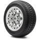 MODZ® 12" Halo Chrome Wheels & Street Tires Combo