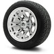 MODZ® 12" Halo Chrome Wheels & Street Tires Combo